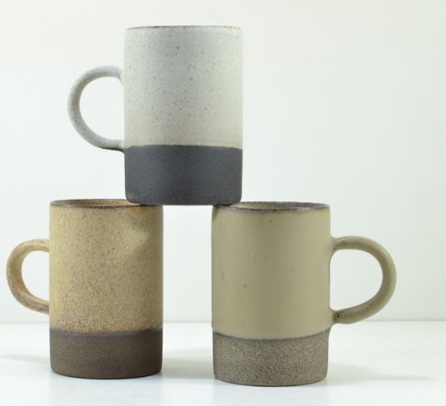 - Sand n Almond - Cylinder Mug