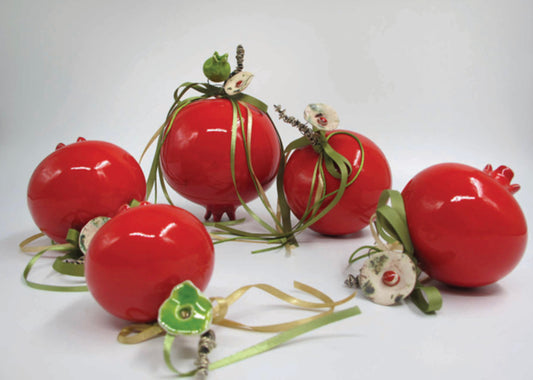 Lucky Pomegranates | Christmas Decor | Charms