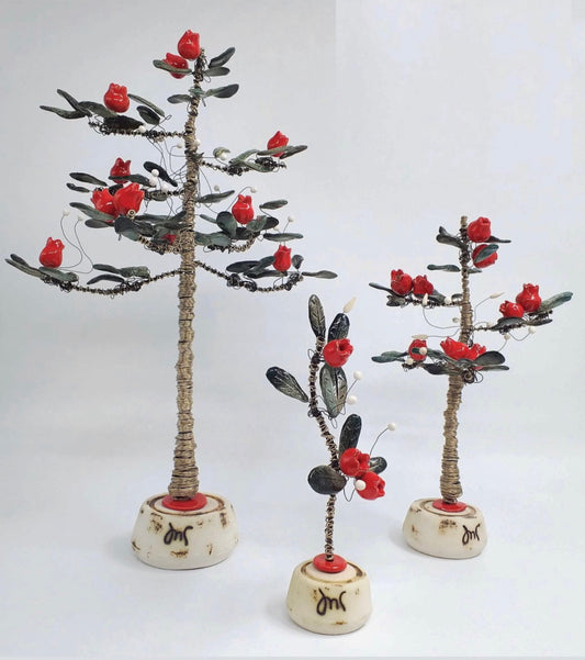 Lucky Pomegranate Tree | Christmas Decor